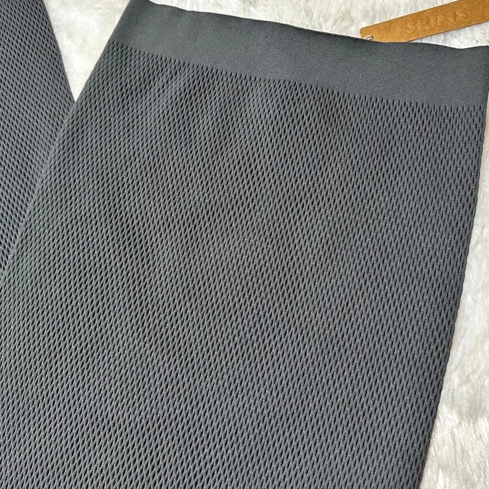 NWT Skims Swim Cut Out Long Tube Skirt Gunmetal Womens 2X-4X